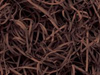 4oz Bag Dark Choco Brown VERYFINE Fine Cut Gift Basket Shred Paper Grass Filler Bedding nfLG -442
