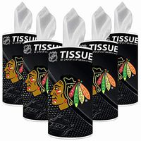 NHL Chicago Blackhawks Accessories Party Supplies & Party Decorations Tissue Cups 5-Pack