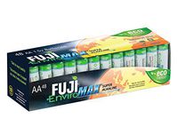 Fuji EnviroMAX Super Alkaline AA Eco Friendly Batteries (Pack of 48)