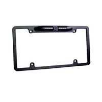 License Plate Backup Camera with Night Vision,170° Viewing Angle Universal Car License Plate Mount Camera IP67 Waterproof High Sensitive 7 LED Light