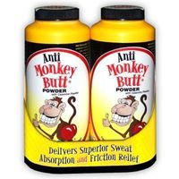 2 pk Anti Monkey Butt Powder 6oz