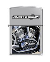 Zippo Harley-Davidson Engine High Polish Chrome Pocket Lighter