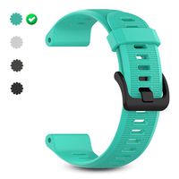 CharmingElf Compatible with Garmin Fenix 5 Band 22mm Width Wacth Straps for Fenix 5/Fenix 5 Plus/Fenix 6/Fenix 6 Pro/Forerunner 935/Forerunner 945/Quatix 5/Approach S60 (1PCS Tea Green)
