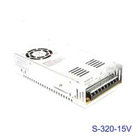 Power Supply 15V 320W 20A AC to DC Power Supply AC DC Converter S-320-15