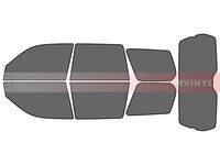 Rtint Window Tint Kit for Subaru Forester 2003-2005 - Complete Kit - 35%