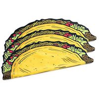 Taco Microfiber Cleaning Cloth | Fun Designs by NERDWAX | 3 Pack