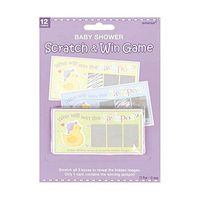 Amscan Baby Shower Scratch Off Game (Each)