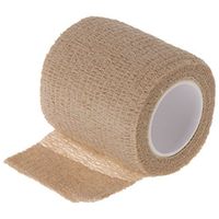 shyln Tape Wrap, Self Adherent Rap Tape, Adhering Stick Bandage,for Tattoo Grip/Postoperative Wound Dressing/Sports Protection (Flesh)