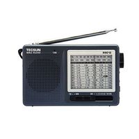 Tecsun R-9012 AM/FM/SW 12 Bands Shortwave Radio Receiver Gray