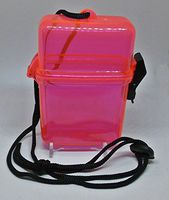 KSI Pink Airtight Kings Or 100s Cigarette Case W/Draw String