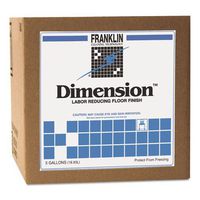 Franklin Cleaning Technology F330225 Dimension Labor Reducing Floor Finish, 5gal Cube