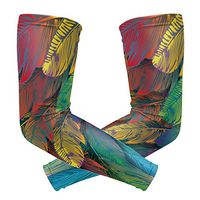 LEVEIS Art Nature Arm Sleeves UV Protection for Men Women Sunblock Protective Gloves Running Golf Cycling Driving Long Arm Cover 1 Pair