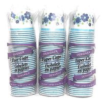 Disposable 3 Oz. Bathroom Paper Cup - 3 packs 36 each -108 Count