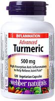 webber naturals Advanced Turmeric 500mg 120 Vcaps