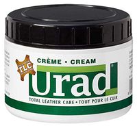 Urad. Leather Care and Leather Conditioner. Made in Italy Leather Cream, Moisturizer for Refurbishing and Restoring. (Black)