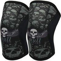 Knee Sleeves (1 pair), 7mm Thick Compression Knee Braces Offer Perfect Support for Squats Weightlifting,Powerlifting,Crossfit,Cross Training WOD for Men & Women (X-Large, 2#Dark Green)