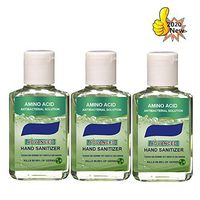77JOK Hand Sanitizer Gel - 50ml Rinse Free Hand Soap Travel Size Disposable Hand Sanitizer Moisturizing & Refreshing Gel Cleanser Instant Hand Sanitizer Effective 99.99% Skin Cleansing (3X59ML-A)
