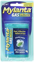 Mylanta Gas Mini Chewable Tabs, Arctic Mint, 50 Mini Tablets Per Bottle (6 Pack)