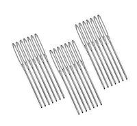 Z-COLOR 50pcs Set Big Eye Needles Blunt White 7cm Long Large Hole NOT Sharp Sewing Kniting Embroidery Tool Hand DIY Needlework Plus