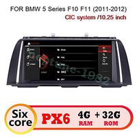 10.25 Inch Android 9.0 4+32GB GPS Navigation 6-coreMultimedia Player for BMW 5 Series F10 F11 2011-2012 CIC System