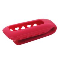 MagiDeal Silicone Replacement Clip Belt Holder Case Cover for Fitbit One Accessory - Red