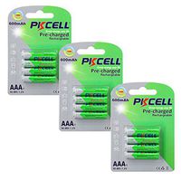 AAA NIMH Rechargeable Battery 1.2V 600mAh Low Self-Discharge Battery (12PC-AAA)