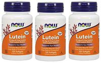  NOW Foods Lutein 10 mg Softgels, 360