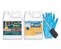 Shutter Renu Small Project Kit-Color Restorer - Lasts 10 Yrs. - Cleans, Protects & Restores Color To Faded Shutters,Patio Furniture,Mailboxes,Doors & More. Easy To Use, Water Based & No Toxic Solvents