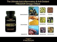 FREZZOR OMEGA-3 -250X more effective than fish oil - 60 count Bottle Softgels