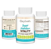 Vitamin D & B Supplement - Ultimate Vitamin - Boost Immune System - Revitalize Mood - Fight Oxidative Stress - Unlock Natural Energy - 120 Capsules - Oxyfresh Vitality