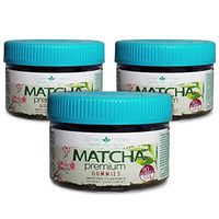 Green & Happy Matcha Gummies | Vegan, Metabolism Booster, Focused Energy, Antioxidant, Weight Loss (330 Ct) 3 Pack