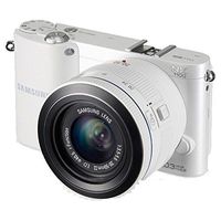Samsung NX1100 Smart Wi-Fi Digital Camera Body & 20-50mm Lens (White)