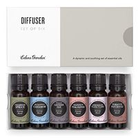 Edens Garden Diffuser Essential Oil 6 Set, Best 100% Pure Aromatherapy Starter Kit (For Diffusion & Therapeutic Use), 10 ml