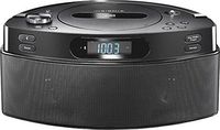 Insignia - CD Boombox with AM/FM Tuner - Black with Bluetooth