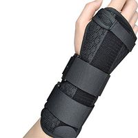 NACHEN Breathable Wrist Fracture Protection Support Breathable Fixed Splint Brace,Right,M