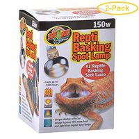 Zoo Med Repti Basking Spot Lamp Replacement Bulb 150 Watts - Pack of 2