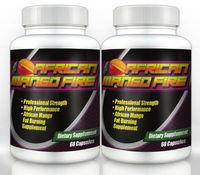 African Mango FIRE (2 Bottles) The #1 Rated African Mango Fat Burning Supplement w/Garcinia Cambogia, Best All-Natural Diet Pill