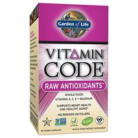 Garden of Life Antioxidant - Vitamin Code Raw Whole Food Vitamin Supplement with Probiotic and Enzyme Blend, Vegan, 30 Capsules