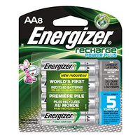 Energizer Recharge Power Plus, AA-8, 2300 mAh