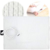 Grounding Mat for Meditation and Earthing - Zen Cushion, Gaiam and Samadhi style Silver Thread Floor Pad and Conductive Starter EMF Kit for Ground Therapy (Large 30x20 Inch) Rugged Earth Cable Strap