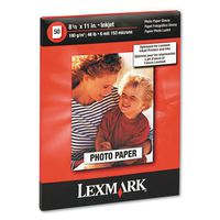 Lexmark Photo Paper (8.5 X 11 in.50 Sheets)