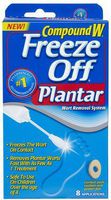 Compound W Freeze Off Wart Remover for Plantar Warts-8 oz. (Quantity of 2)