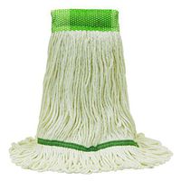 O'Cedar Commercial 97213 Healthi-Pro Anti-Microbial Mop, Large, White (Pack of 6)