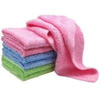 Wood Fiber Cleaning Cloth, Non-Stick Oil Dish Cloth for Washing Dishes Absorbent Lint-Free Kitchen Towel Cleaning Rag 2 Pack