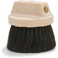 Carlisle 365127 Commercial Round Window Wash Brush, 4-1/2", Black