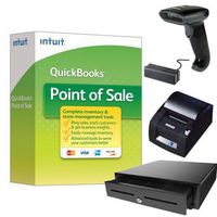 QuickBooks Desktop Point of Sale 18.0 Multi-Store New User w/ Hardware