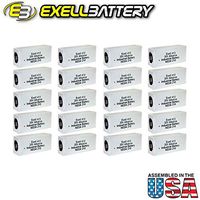 20pc Exell 413A Alkaline 30V Battery NEDA 210, 20F20, BLR123 ER413