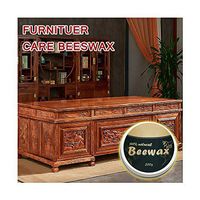 Natural Beeswax Furniture Polish Non-Toxic Wood Wax Preservative,Wood Seasoning Beewax Furniture Care Beeswax for All Wood Furniture,Protect and Enhance The Shine (1PC Wax, 200 g)