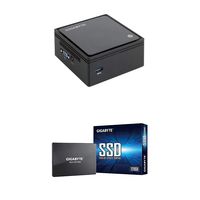 Gigabyte GB-BXBT-2807 Barebones Mini PC w/ Intel Celeron N2807 with NAND Flash SATA III 2.5" Internal SSD - GP-GSTFS31120GNTD 2.5 inches
