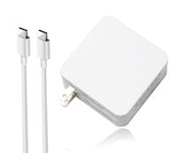 Universal 65W USB Type C PD Portable Wall Charger Power Adapter For HP/Acer/LG/Samsung Mate Book/ Lenovo US/Can/Mex Only Used In USB Type C Notebooks/Tablets